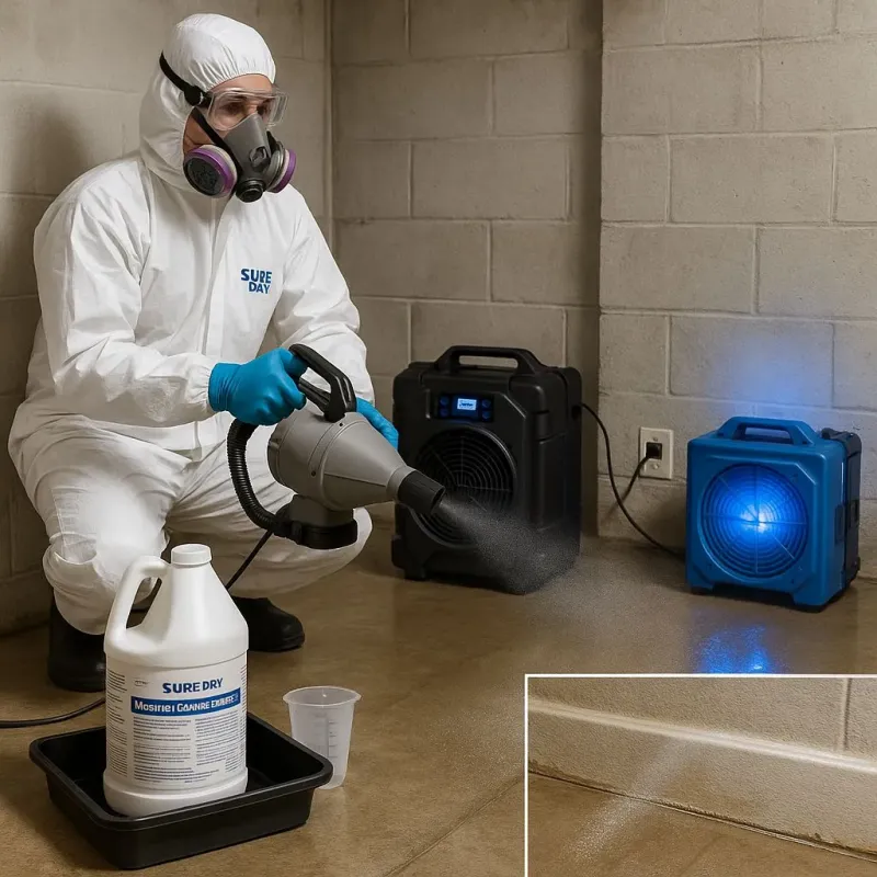 Sanitization and Odor Removal process in Greensburg, IN