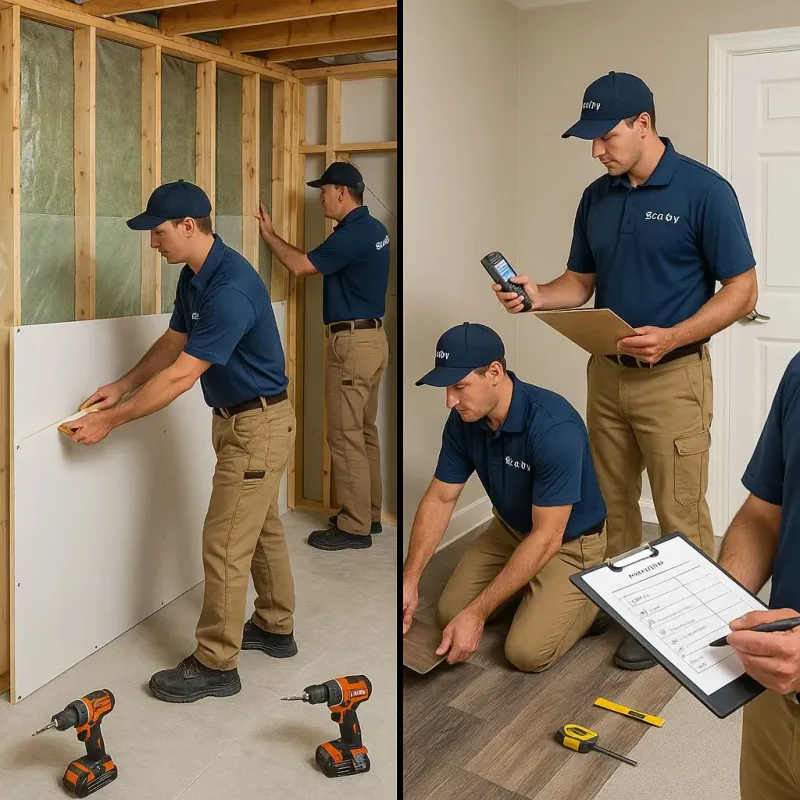 Repairs and Reconstruction process in Greensburg, IN
